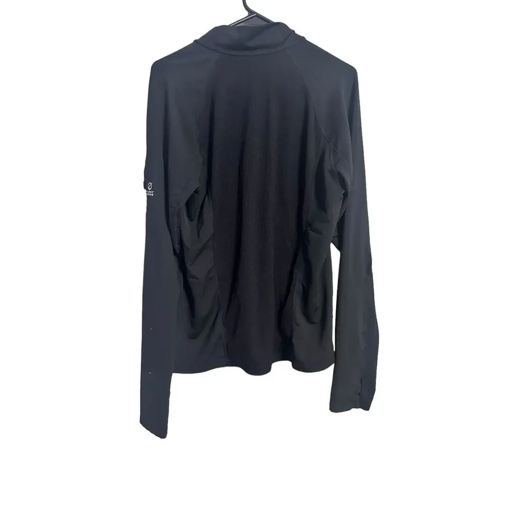 The North Face Flight Series Men's 1/4 Zip Pull Over Black Size Medium